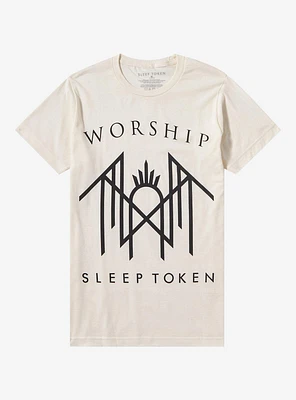 Sleep Token Worship Boyfriend Fit Girls T-Shirt