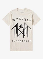 Sleep Token Worship Boyfriend Fit Girls T-Shirt