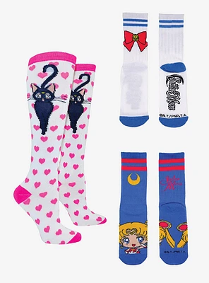 Sailor Moon 3-Pair Socks