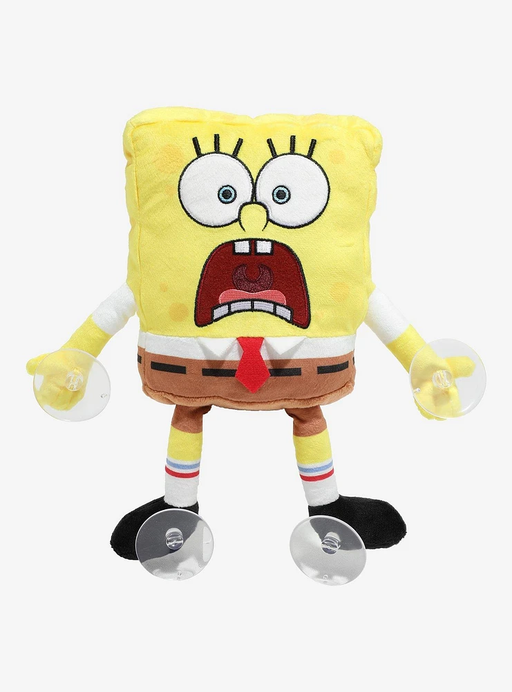 SpongeBob SquarePants Scared Plush Window Cling