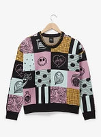 Her Universe Disney The Nightmare Before Christmas Sally Patchwork Women's Sweater - BoxLunch Exclusive