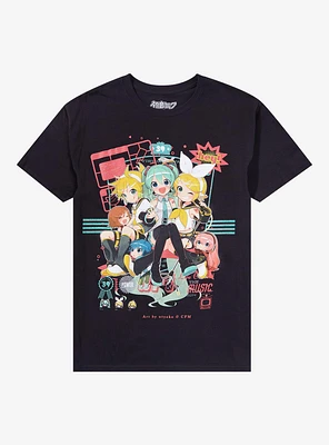 Hatsune Miku & Friends Group T-Shirt