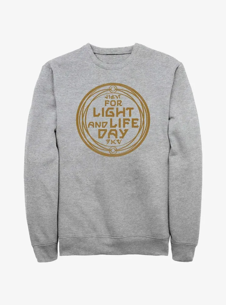 Star Wars For Light And Life Day Badge Sweatshirt