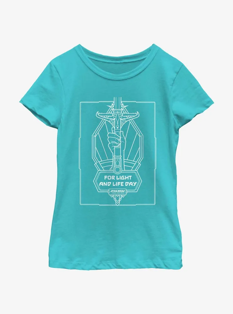 Star Wars Life Day For Light & Youth Girls T-Shirt