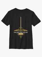 Star Wars Life Day The High Republic Lightsaber Youth T-Shirt