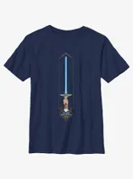 Star Wars Life Day High Republic Lightsaber Youth T-Shirt