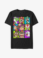 Nintendo Mushroom Cast Extra Soft T-Shirt