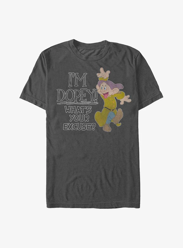 Disney Snow White and the Seven Dwarfs I'm Dopey Extra Soft T-Shirt