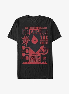 Adventure Time Marceline Scream Queens Stakes Tour Extra Soft T-Shirt