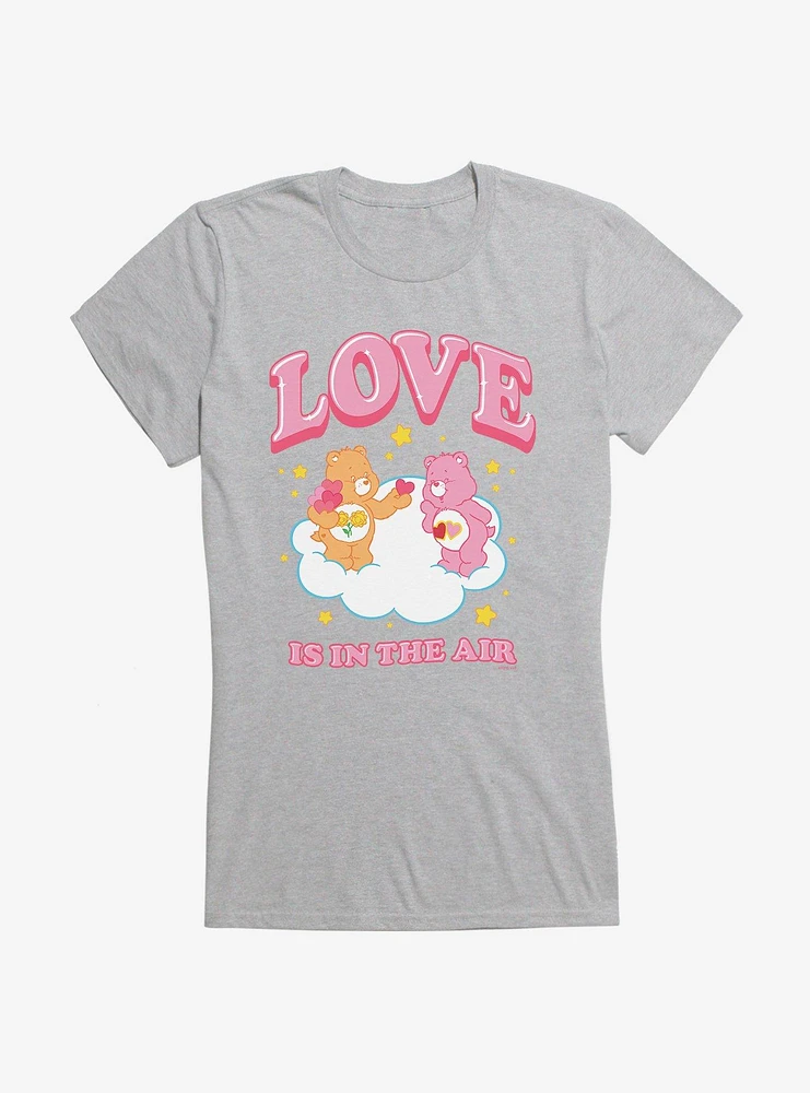 Care Bears Friend Bear & Love-A-Lot Love Is The Air Girls T-Shirt
