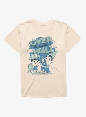 Over The Garden Wall Blue Monochrome Group T-Shirt