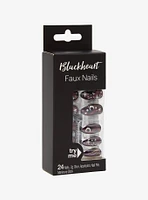 Blackheart Celestial Glitter Faux Nail Set