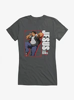 Seis Manos Jesus Portrait Girls T-Shirt