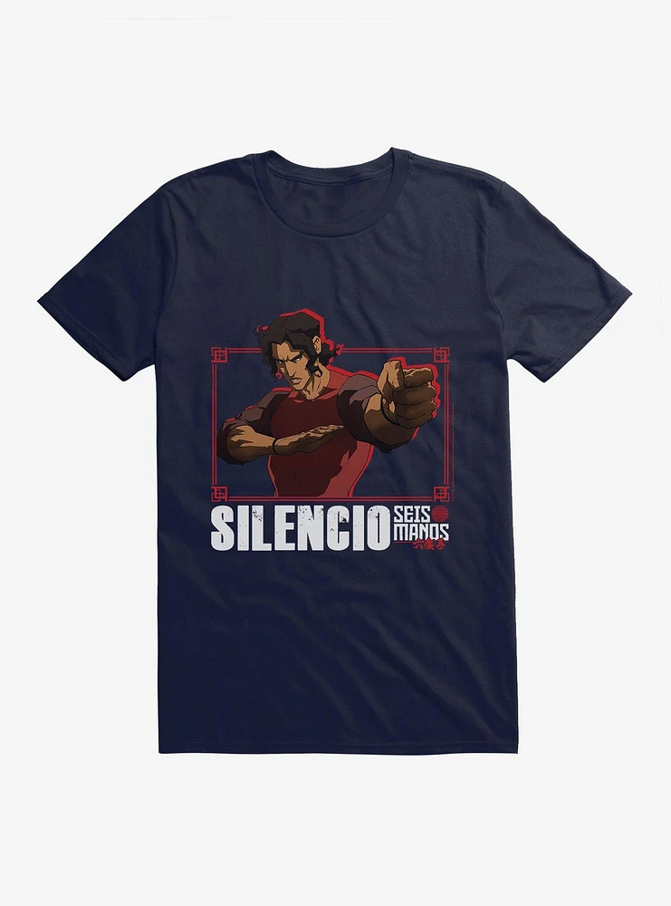 Seis Manos Silencio Portrait T-Shirt