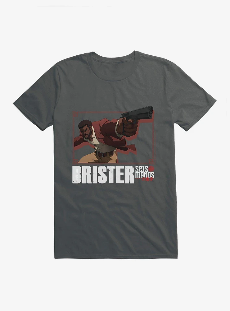 Seis Manos Brister Portrait T-Shirt