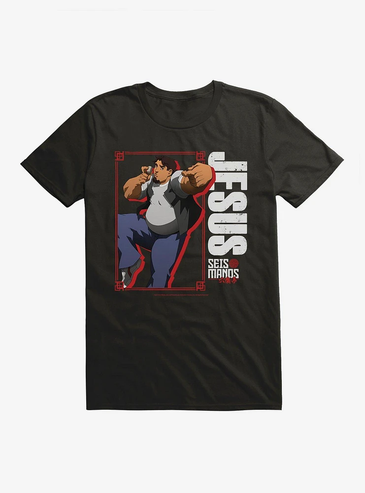 Seis Manos Jesus Portrait T-Shirt