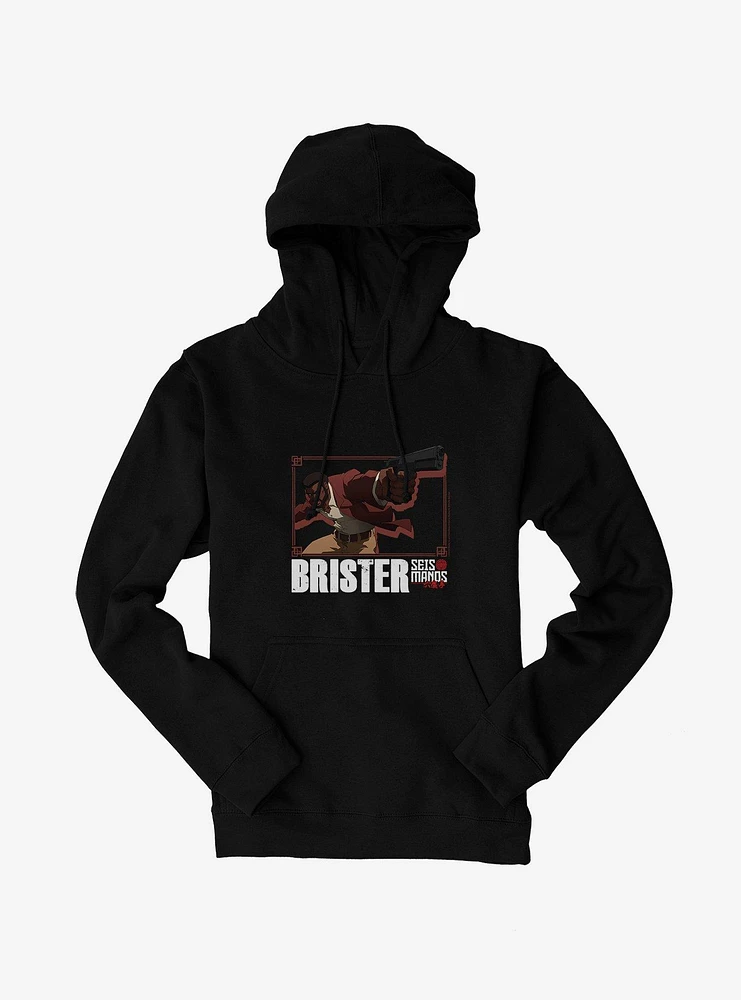 Seis Manos Brister Portrait Hoodie