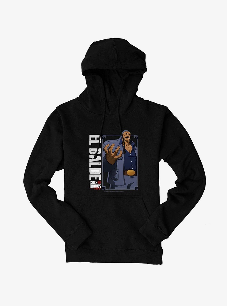 Seis Manos El Balde Portrait Hoodie