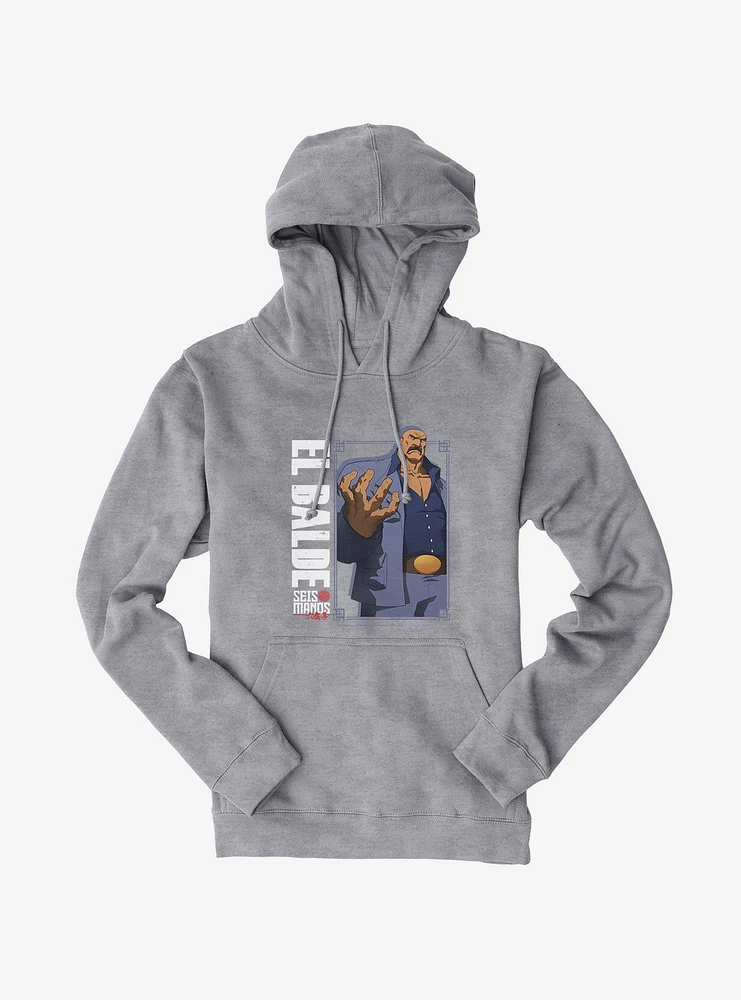 Seis Manos El Balde Portrait Hoodie