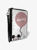 Disney100 Mickey Mouse Hooray Balloon Zip Around Wallet