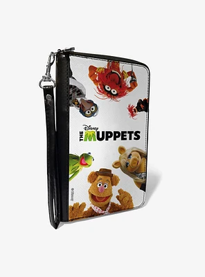 Disney The Muppets Title Logo Group Zip Around Wallet