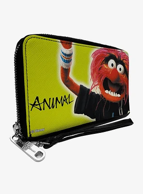 Disney The Muppets Animal Portrait and Autograph Zip Around Wallet