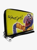 Disney The Muppets The Great Gonzo Portrait Zip Around Wallet