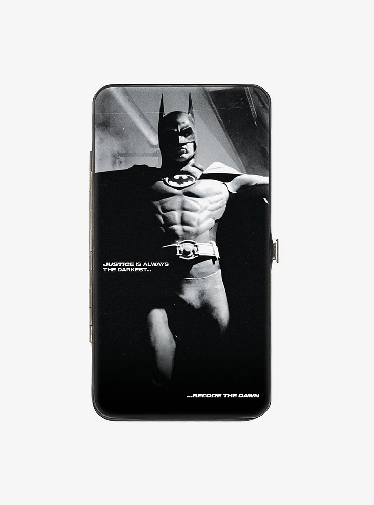 DC Comics Batman 1989 Jump Pose and Title Hinged Wallet