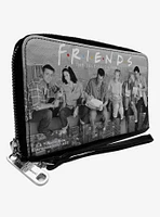 Friends Character Lunch On A Skyscraper Zip Around Wallet