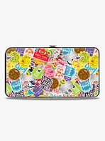 Disney100 Movie Characters and Quotes Collage Hinged Wallet