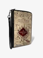 Harry Potter Hogwarts School The Marauders Map Zip Around Wallet