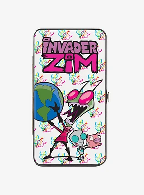 Invader Zim Rule The World Pose Hinged Wallet