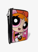 The Powerpuff Girls Blossom Close-Up Pose Zip Around Wallet