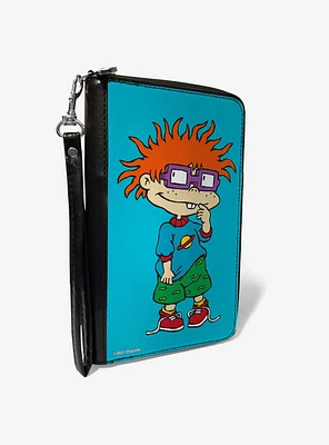 Rugrats Chuckie Pose Zip Around Wallet