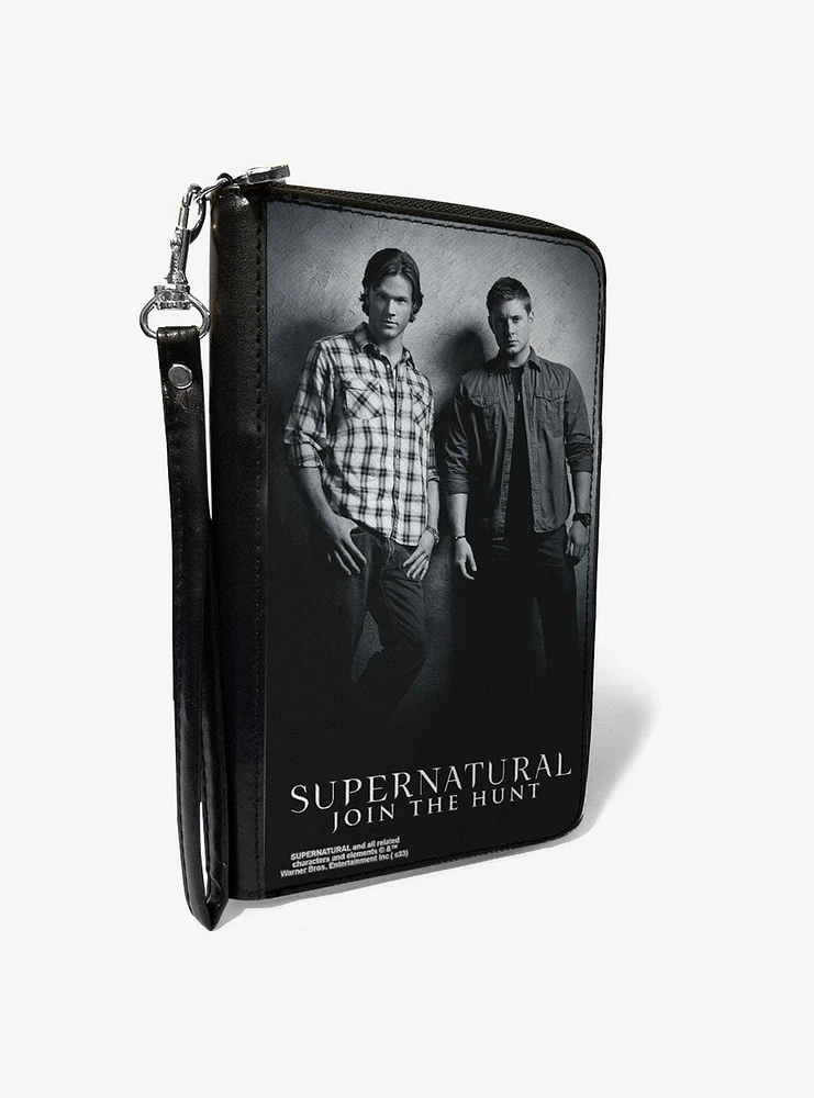 Supernatural Winchester Brothers Zip Around Wallet