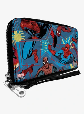 Marvel Spider-Man Beyond Amazing Spidey Sense Zip Around Wallet