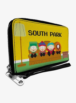 South Park Boys 8 Bit Couch Zip Around Wallet