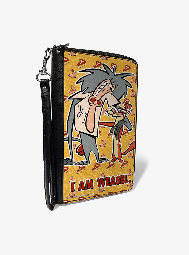 I Am Weasel IR Baboon Pose and Title Zip Around Wallet