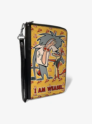 I Am Weasel IR Baboon Pose and Title Zip Around Wallet