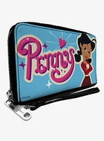 Disney The Proud Family Penny Pose Zip Around Wallet