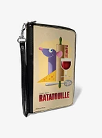 Disney Ratatouille Remy Bon Appetit Hiding Pose Zip Around Wallet