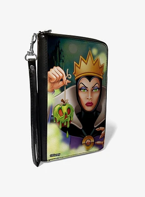 Disney The Evil Queen Poisoned Apple Zip Around Wallet