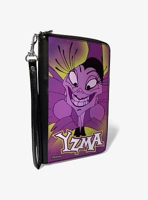 Disney The Emperors New Groove Yzma Smiling Zip Around Wallet
