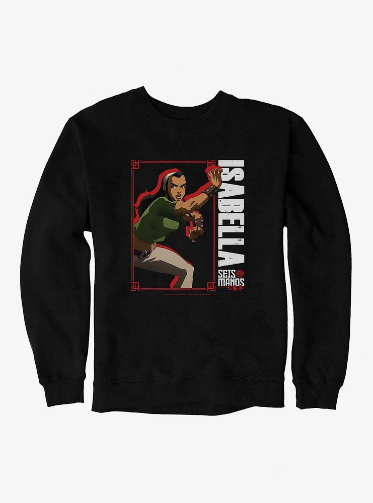 Seis Manos Isabella Portrait Sweatshirt