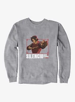 Seis Manos Silencio Portrait Sweatshirt