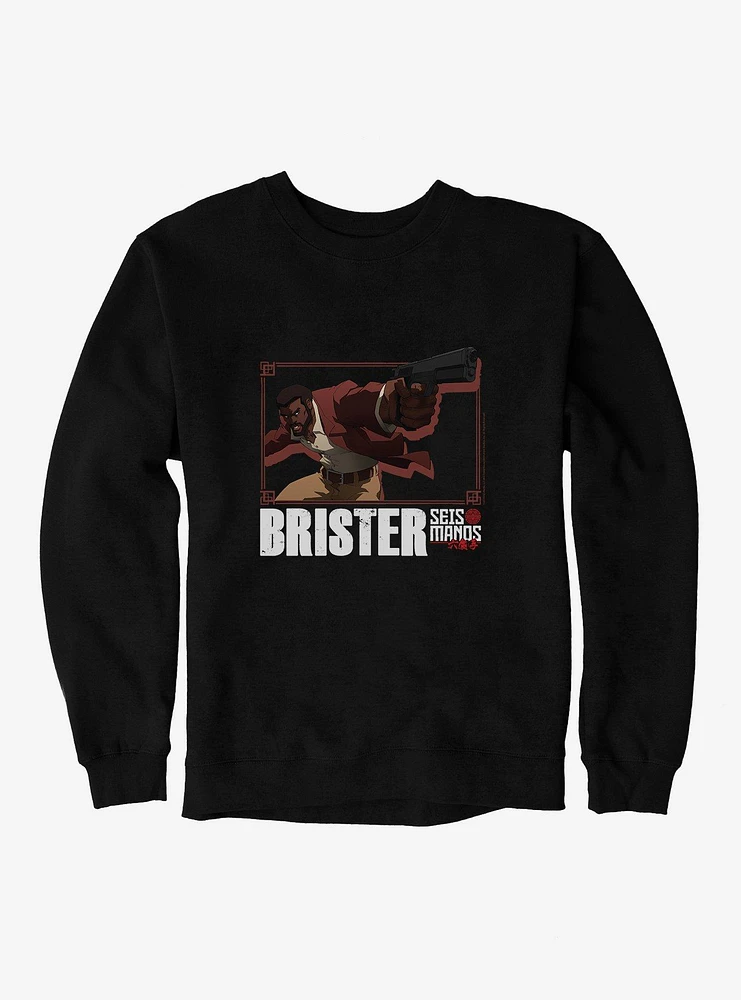 Seis Manos Brister Portrait Sweatshirt