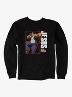 Seis Manos Jesus Portrait Sweatshirt