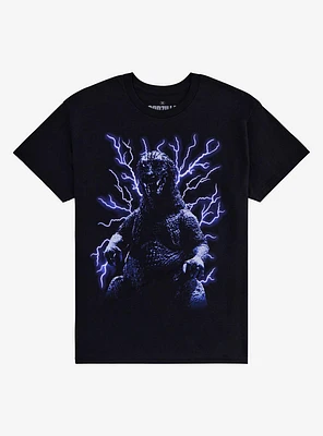 Godzilla Lightning Jumbo Graphic T-Shirt