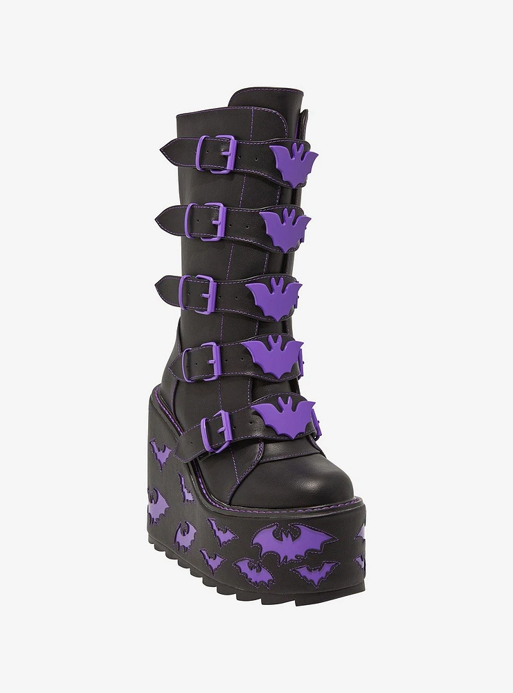 YRU Ghost Drip Dune Platform Boots