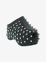 Azalea Wang Black Sphere Studded Clogs